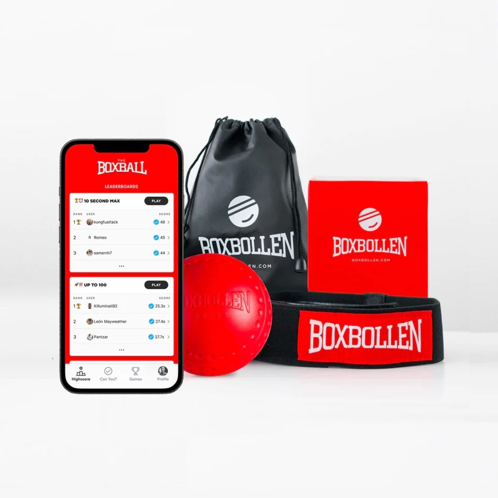 NIB Red Boxbollen with App License
